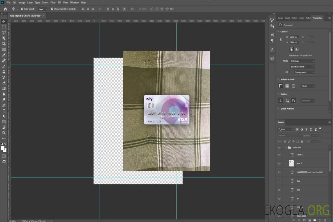 USA Ally Bank Visa carte classique photolook recto template USA Ally Bank Visa carte classique photolook recto template
